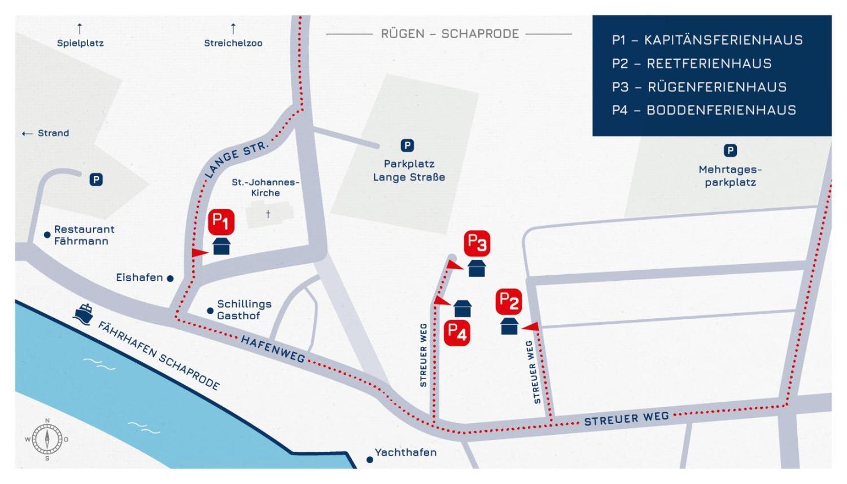 Reetferienhaus - Schaprode Hafen المظهر الخارجي الصورة